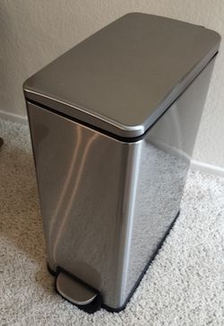 Stainless Steel Trash Can/ 12 Gallons/ New Open Box 👍