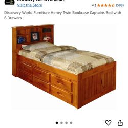 Twin Size Bed 