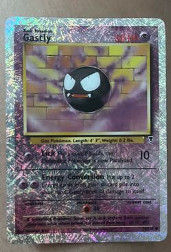 Gastly 2002 reverse holo Pokemon