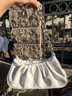 White purse