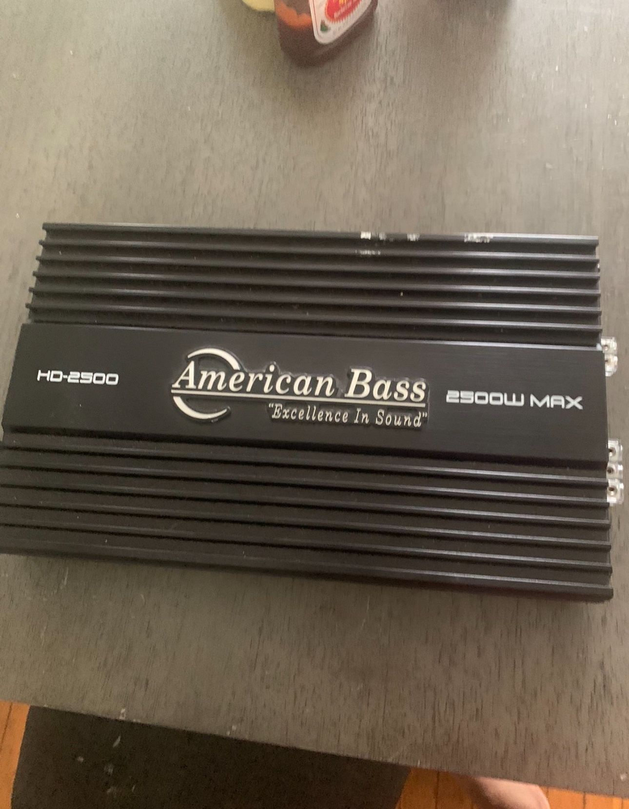 American Bass 2500 Watt Amp