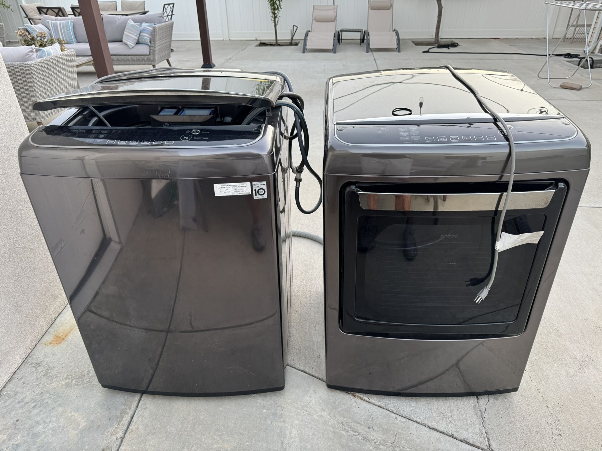 LG Washer And Dryer