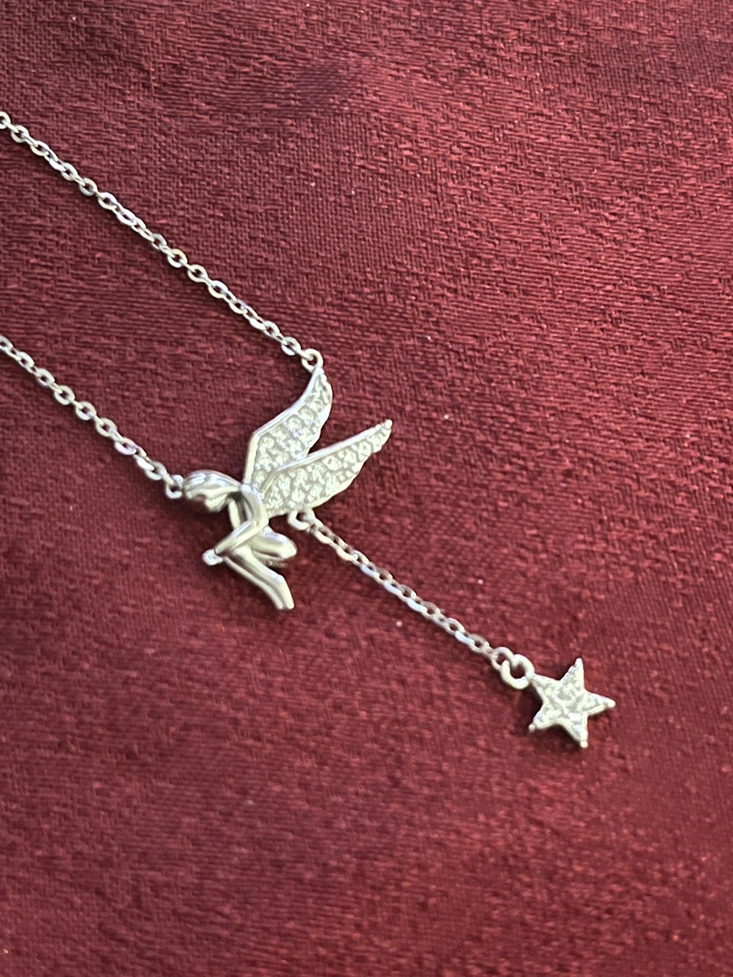 925 Silver Angel Necklace