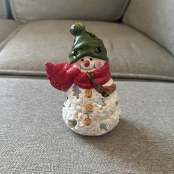 Snowman Votive Holder