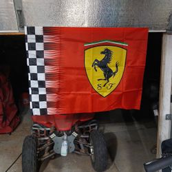 Ferrari Flag 38"x27" 
