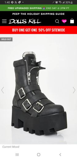 Detroit Platform Boots