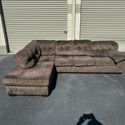 Brown Sectional