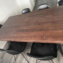 Hard Wood Dining Table 