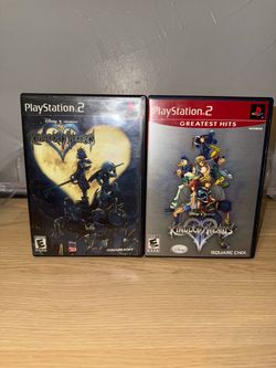 Kingdom Hearts 1 & 2 PS2 Game Bundle