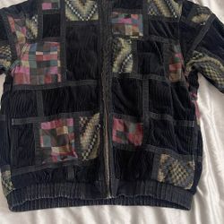 Supreme Corduroy Patchwork Denim Jacket