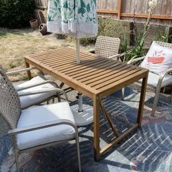 IKEA outside dining table (Delivery Available )
