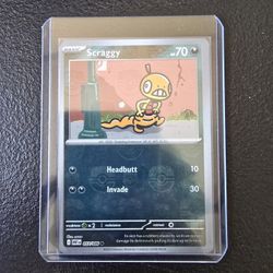 Scraggy (Master Ball Pattern) - SV: White Flare (WHT)