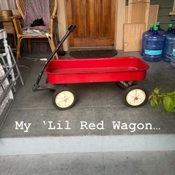 Classic Vintage; Repainted Vintage Radio Flyer 90 Wagon: