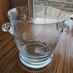Princess House Crystal Ice Bucket