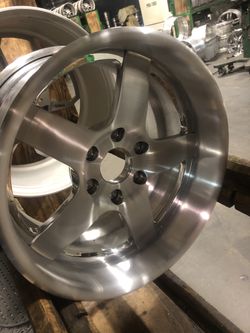 Billets rims intros (2) 17x10 6x5 rears