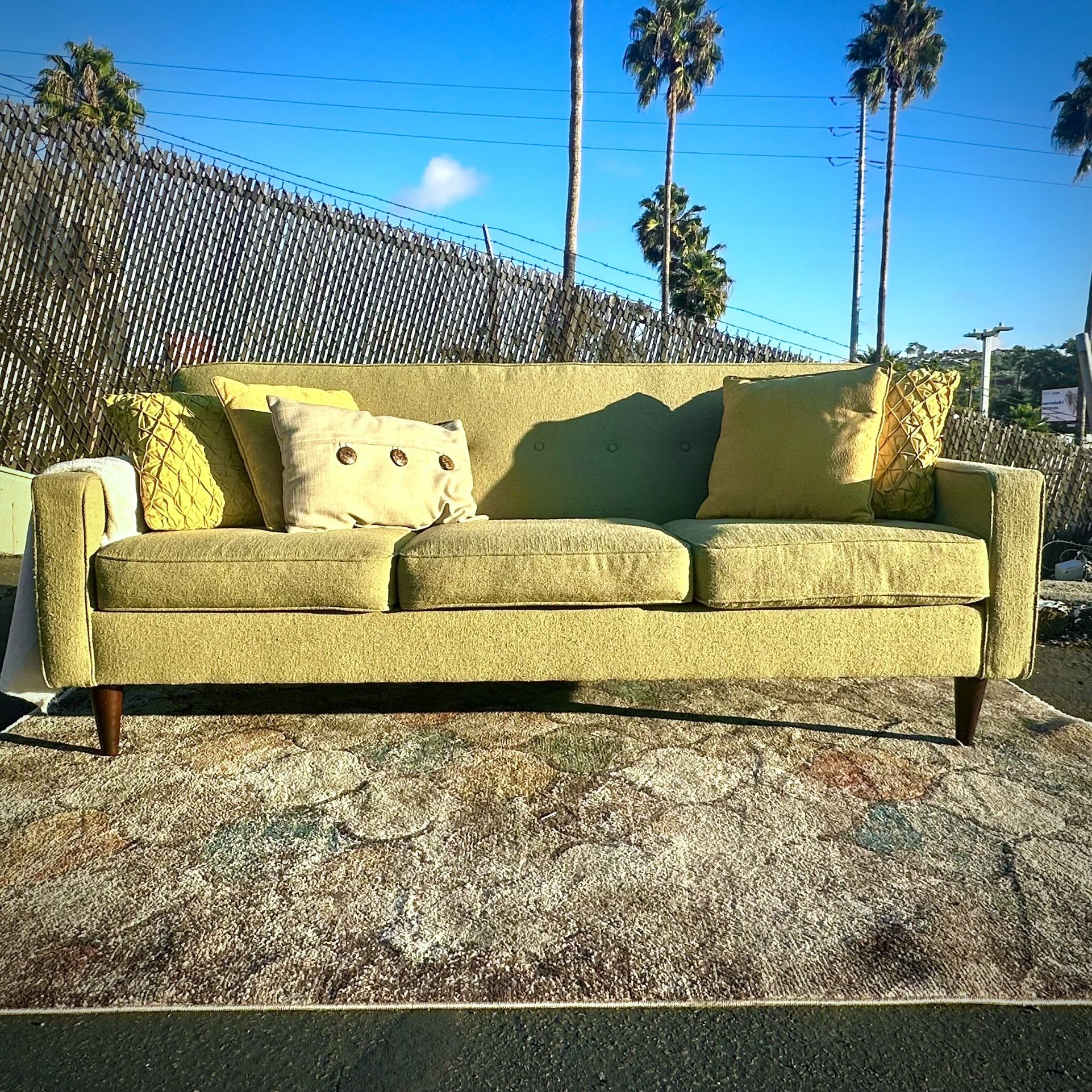 Green Mid Century Modern 80” Sofa from Better by Design for Sale in San Diego, CA OfferUp