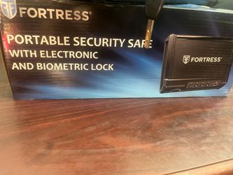 Fortress Portable Security Safe Biometric Lock