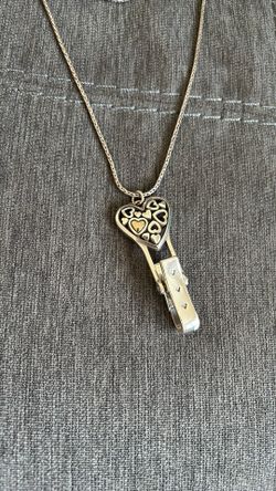 Brighton ~ Long Necklace Badge Holder