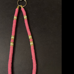 Beaded Lanyard Keychain