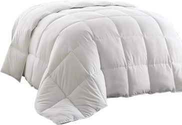  All Season Twin XL Down Alternative Comforter - Box Stitch Quilted 