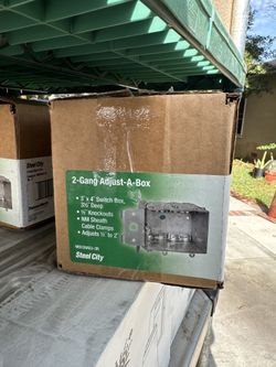 2 Gang Adjustable Electrical Boxes