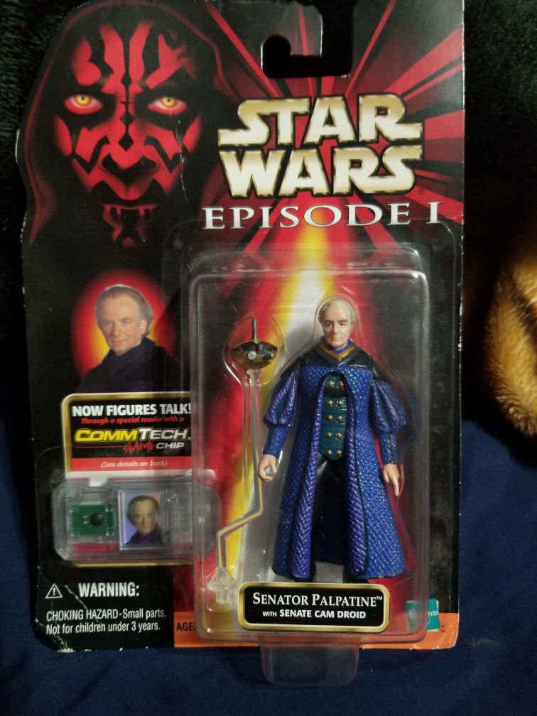 New Star Wars episode 1 senator Palatine action figure