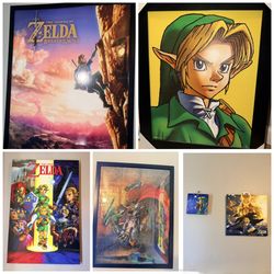 Legend of Zelda collection 