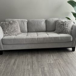 Cindy Crawford Grey Sofa