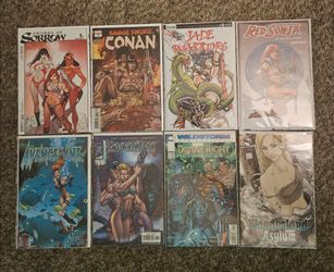 Comic Book Lot of 8 Mixed Issues