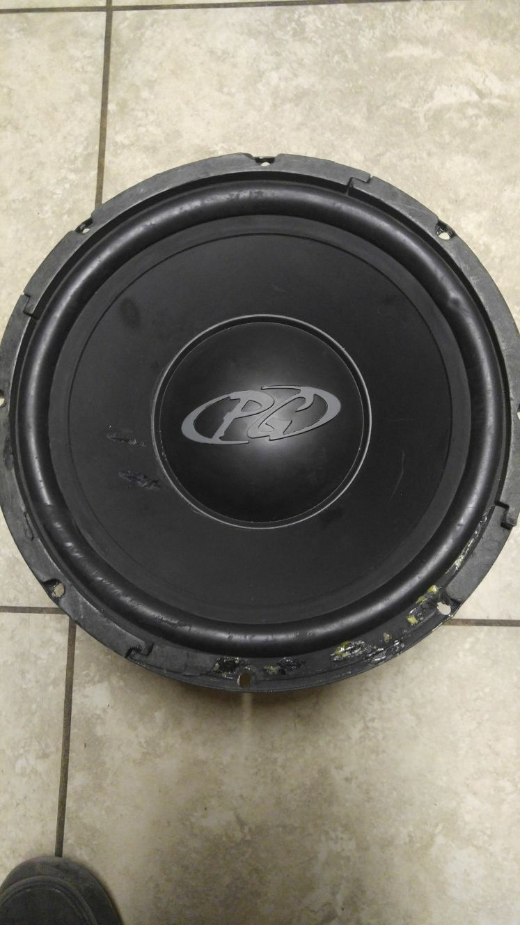Phoenix Gold QX12 12" subwoofers