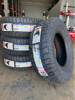 285/70/17 FALKEN WILPDEAK AT4W 4 NEW TIRES INSTALLED ✅ INSTALADAS ✅ WE DI ALIGMENT ✅