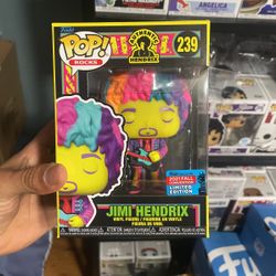 funko pop nycc 2021 blacklight Jimi Hendrix music legend