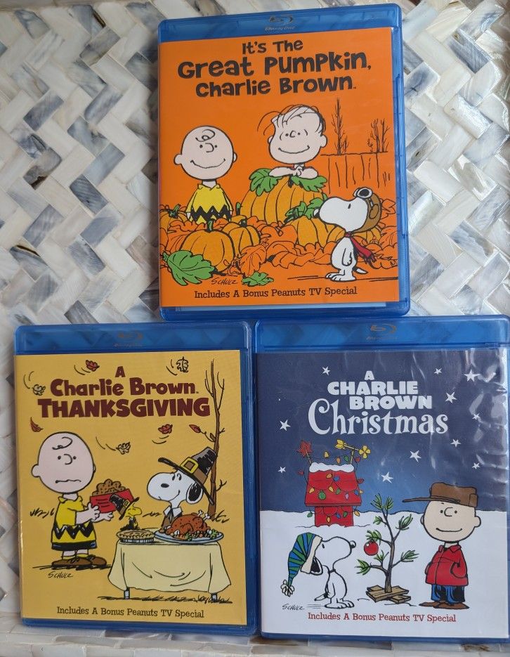 Charlie Brown Blu Ray Holiday Collection