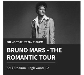 Bruno Mars - The Romantic Tour