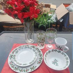 Christmas Dishes Set /Tis-The-Season*🎄