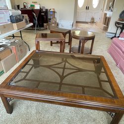 Drexel Heritage Chinese Chippendale tables