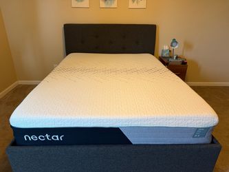 Like New Nectar Premier Hybrid Queen Mattress