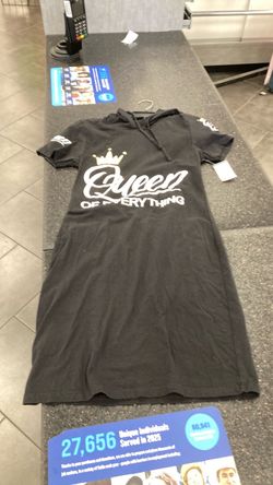 Queen of Everything Hoodie T-Shirt Dress