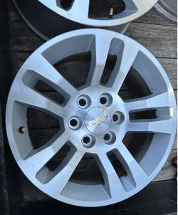 Chevy Tahoe Wheels 18” OEM - Set of 4 (Rims Only)