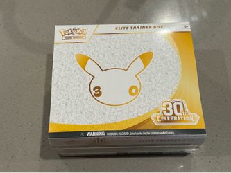 *NEW* POKEMON 30th ANNIVERSARY ETB