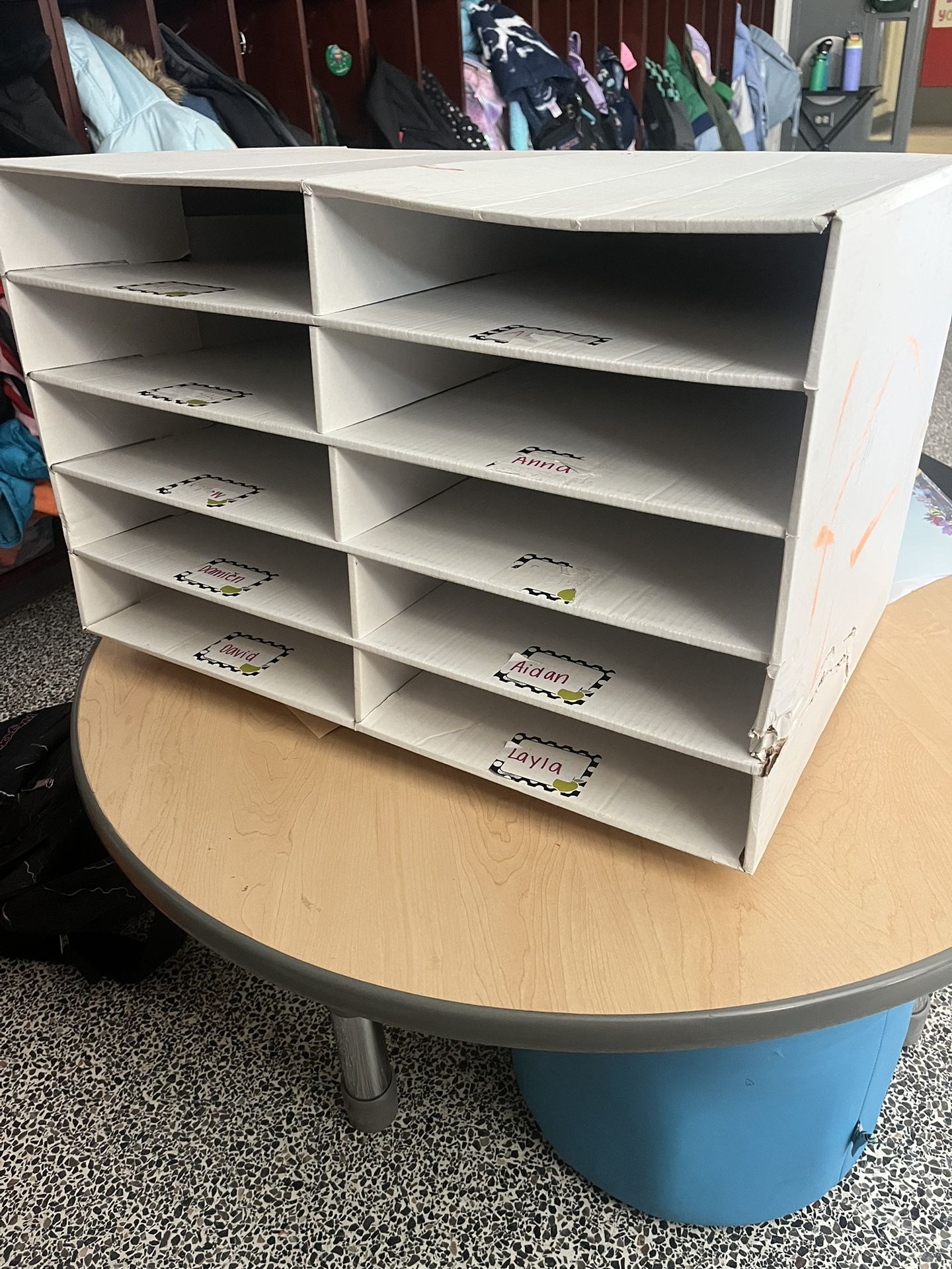 Classroom Mailboxes