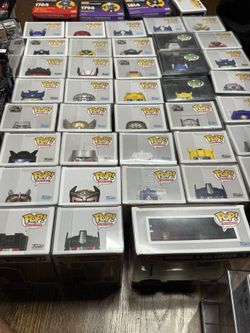 Transformers Funko Pop collection 