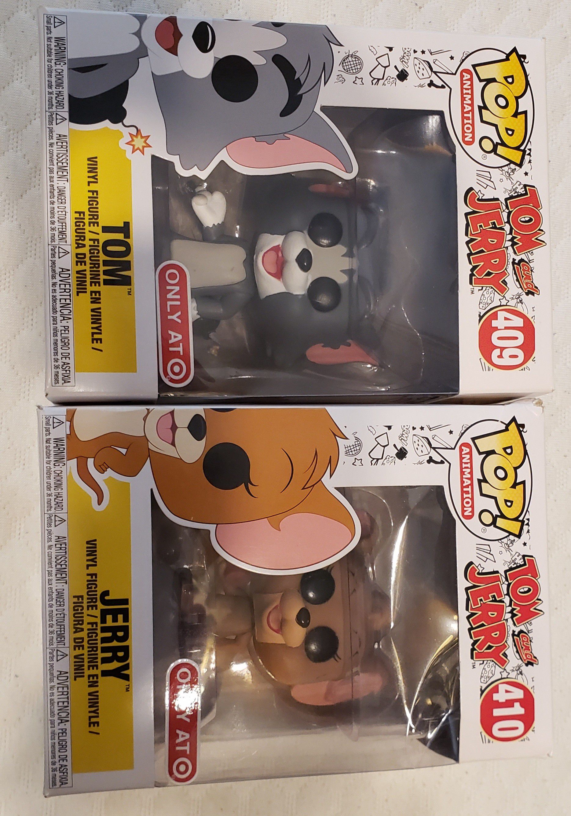 Tom and Jerry Funko Pops DAMAGED boxes