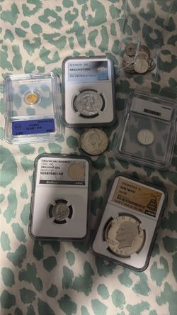 130$ solid silver coin lot