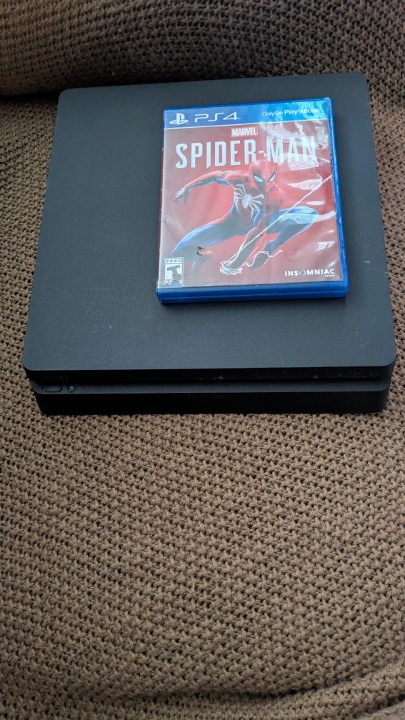 PS4 Slim 1tb w/ Marvel Spider-Man ((Trade for Switch Lite))