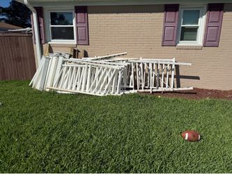 PVC fencing