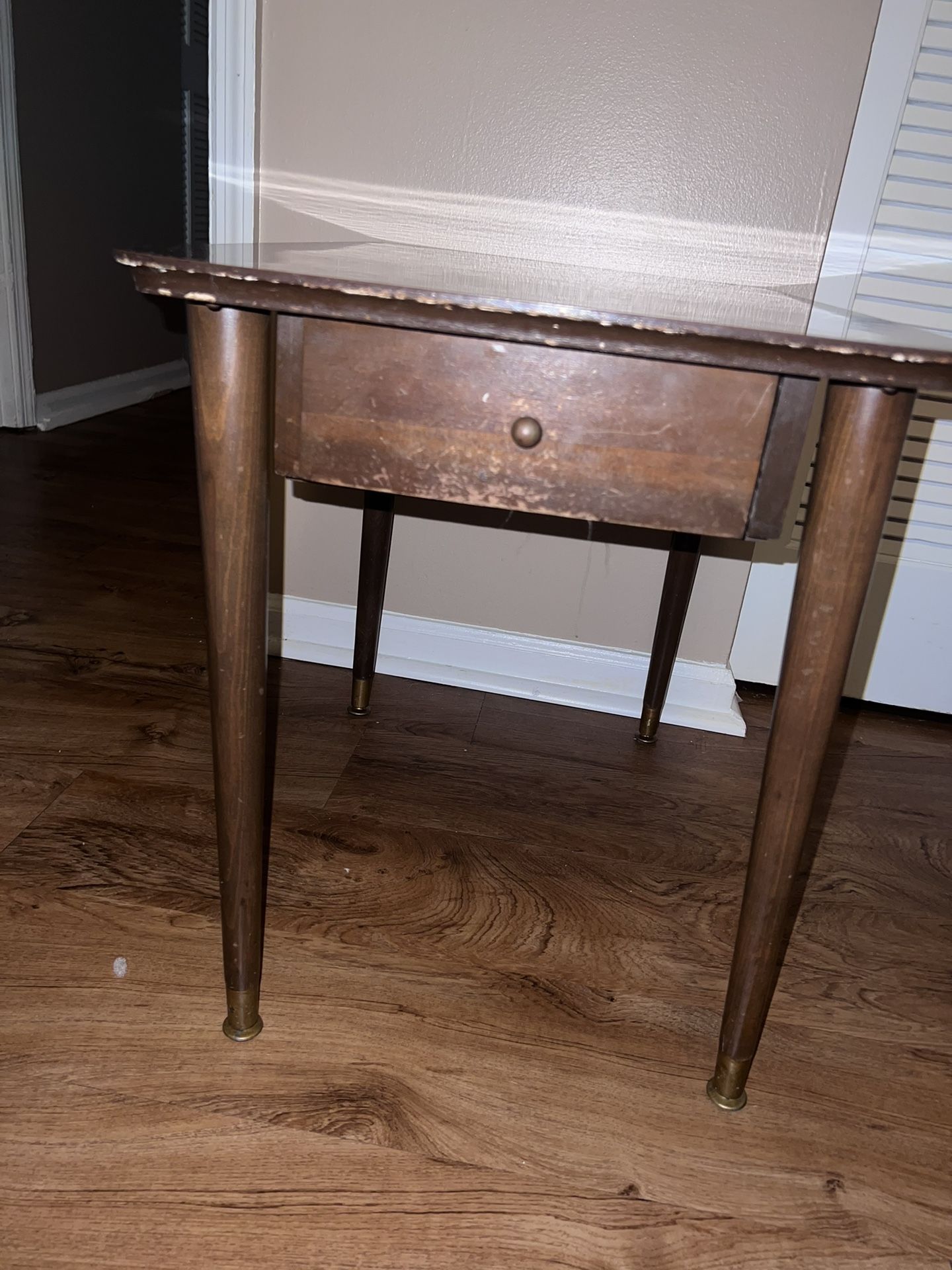 Antique Walnut Table Project Table Maybe ?