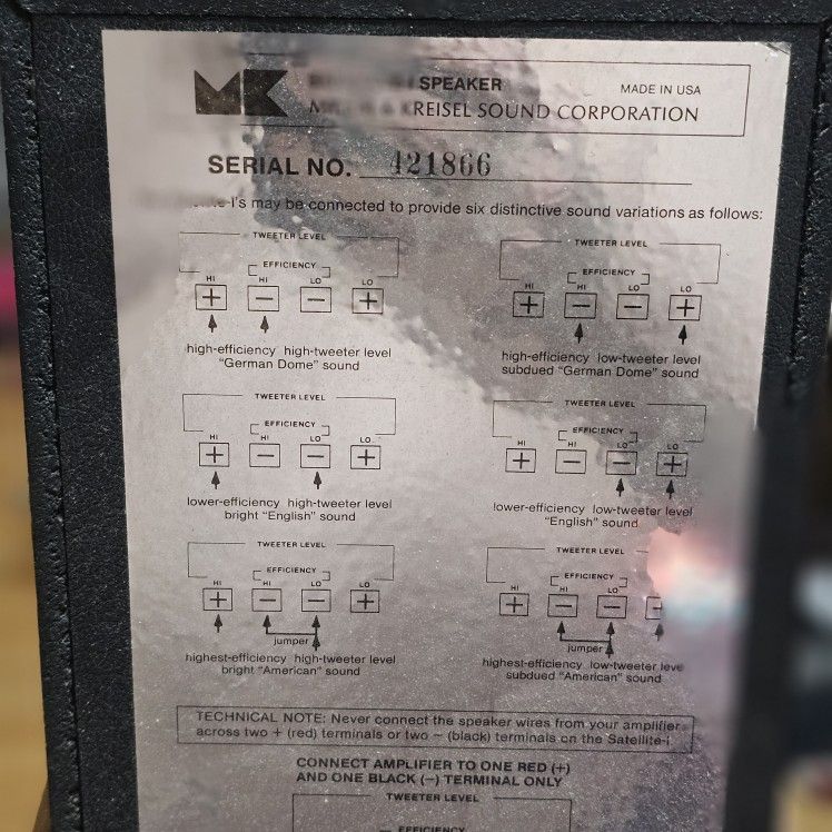 Miller & Kreisel Speakers