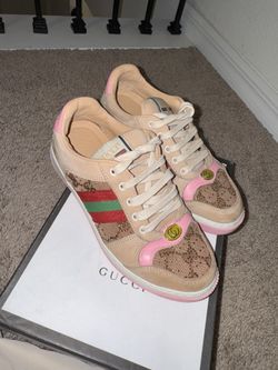 🎀Gucci Screener Sneaker With Crystals Luxury Shoe🎀
