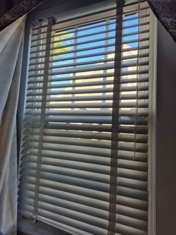 Vintage metal blinds